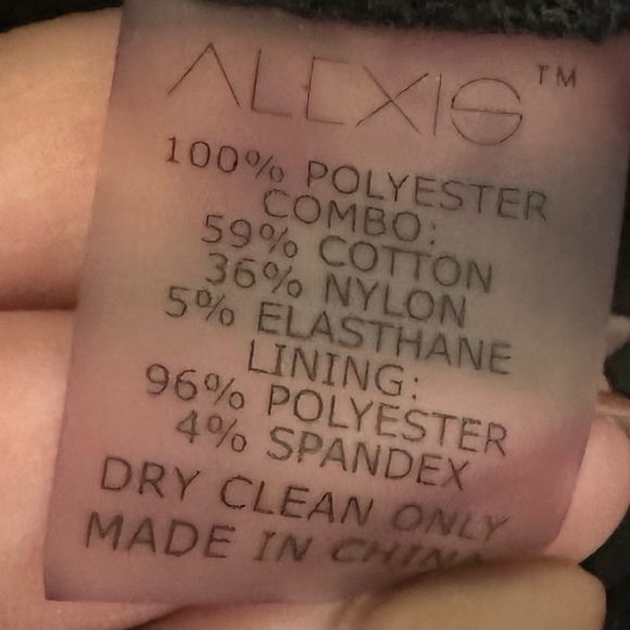 Alexis Albina Windowpane-Check Mesh-Knit Midi Skirt Black/White Women's Size S - Picture 11 of 11